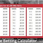 horse race bet calculator